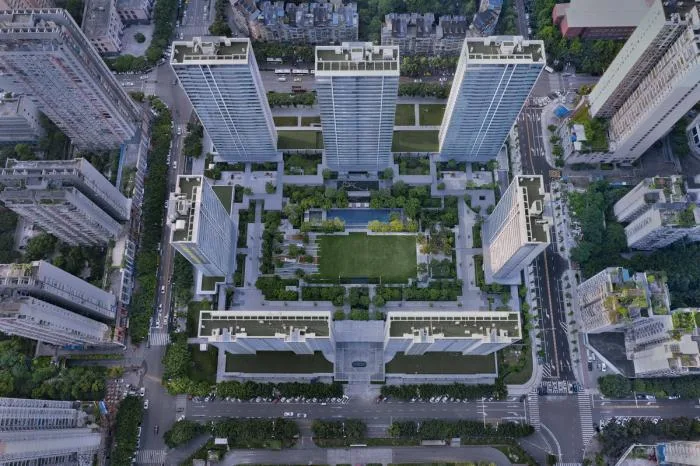 BIM Architecture | Order in Disorder, Chongqing Greentown Orchid Garden/Gad