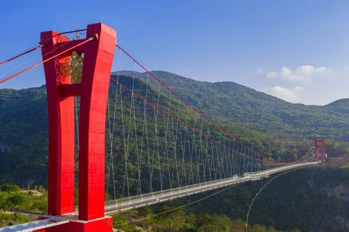 BIM Architecture | Cangyu Mirror Gallery, Huangchuan Three Gorges Qingtian Glass Bridge/Zhejiang University Architectural Design and Research Institute