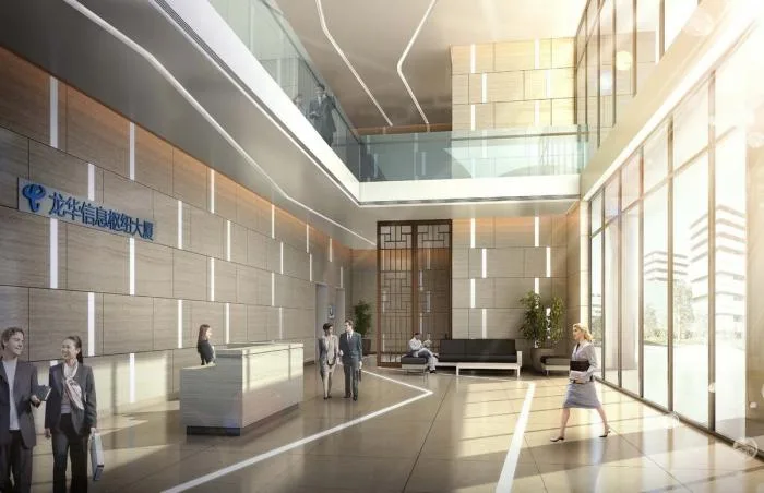 BIM Architecture | Human Machine Symbiosis: Shenzhen Longhua Telecom Hub Building/Senlei International