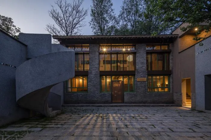 BIM Architecture | Taiyue Courtyard - Mint Homestay/Sanwen Architecture