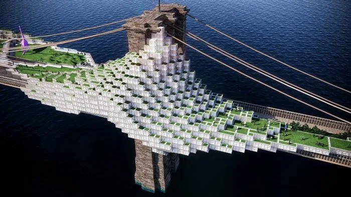 BIM Architecture | Brooklyn Cliff: Livable Bridges/Daniel Gillen