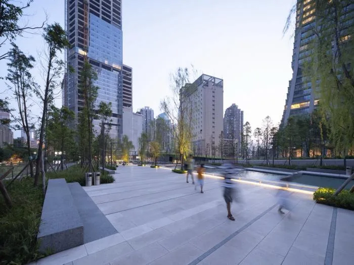 BIM Architecture | City Cover Level New Landmark - Chongqing Raffles/Safdi Architecture Firm