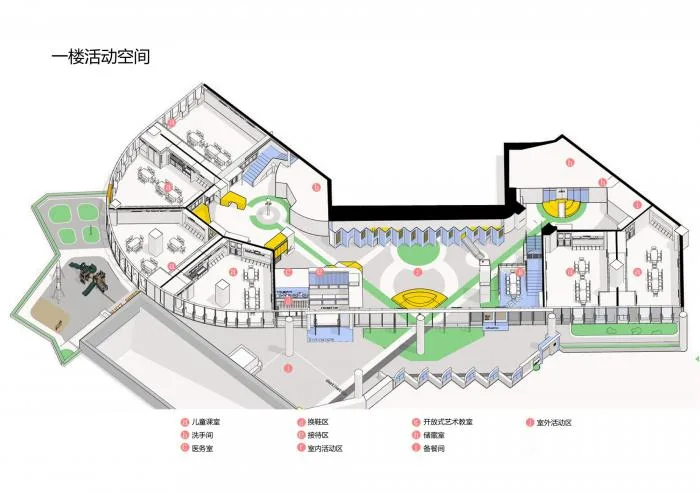 BIM Architecture | Zhuoying International Preschool College/VMDPE Roundway Design