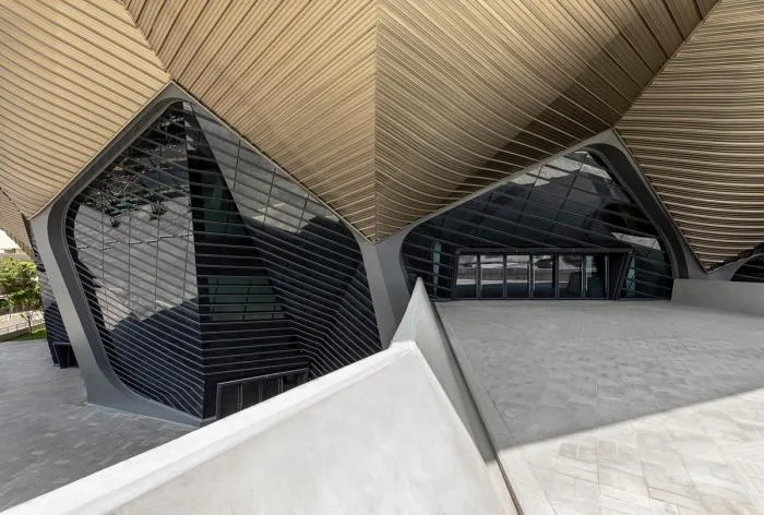 BIM Architecture | Inspired by Flowing Crystal Geometry - Taipei Music Center/RUR Architecture DPC