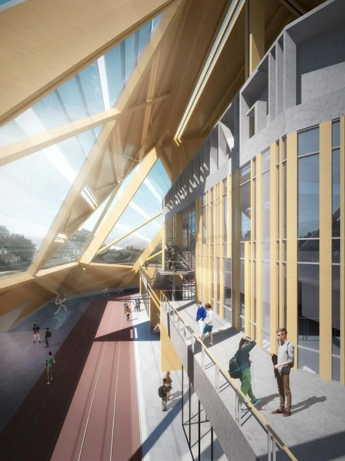 BIM Architecture | Shandong University Baotu Spring Campus Stadium Renovation Design Scheme/Tianjin University Architectural Design and Research Institute Design Third Institute