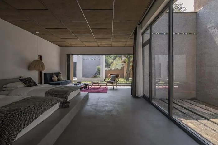 BIM Architecture | Taiyue Courtyard - Mint Homestay/Sanwen Architecture