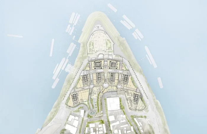 BIM Architecture | City Cover Level New Landmark - Chongqing Raffles/Safdi Architecture Firm