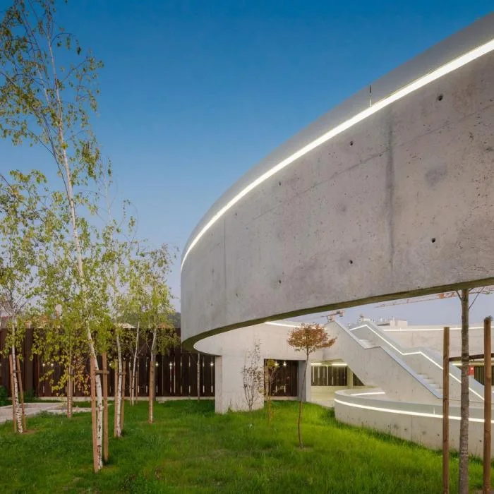 BIM Architecture | Rotating Underground 'Gyroscope': Car Park 'Caldeiroa'/Pitagoras Group