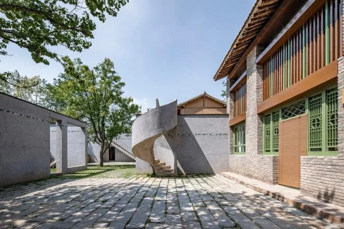 BIM Architecture | Taiyue Courtyard - Mint Homestay/Sanwen Architecture