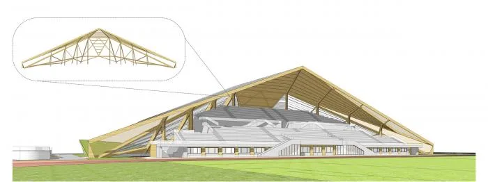 BIM Architecture | Shandong University Baotu Spring Campus Stadium Renovation Design Scheme/Tianjin University Architectural Design and Research Institute Design Third Institute