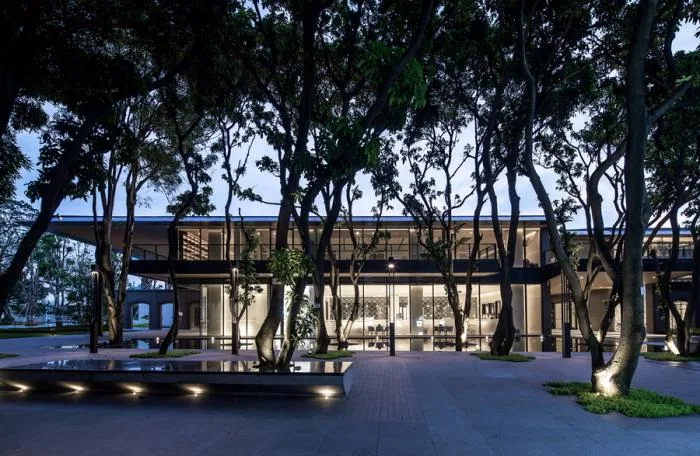 BIM Architecture | China Resources Xiyuan Yuefu Living Hall/Cube Design