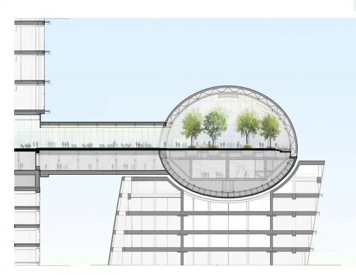 BIM Architecture | City Cover Level New Landmark - Chongqing Raffles/Safdi Architecture Firm