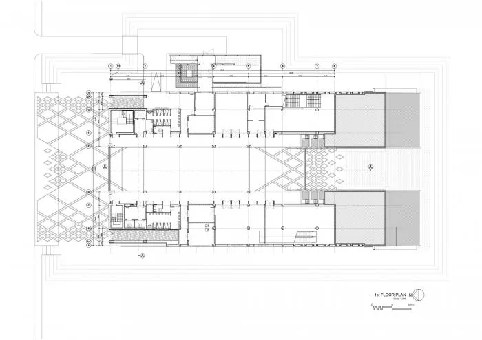 BIM Architecture | Thailand Ministry of Agriculture Golden Jubilee Museum, 'Fallen' Building/Plan Architect