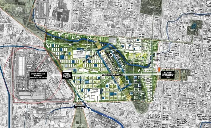 BIM Architecture | 'Industrial Heritage Transformation and Revitalization' - Handan Iron and Steel Area Proposal