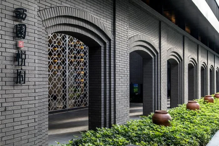BIM Architecture | China Resources Xiyuan Yuefu Living Hall/Cube Design