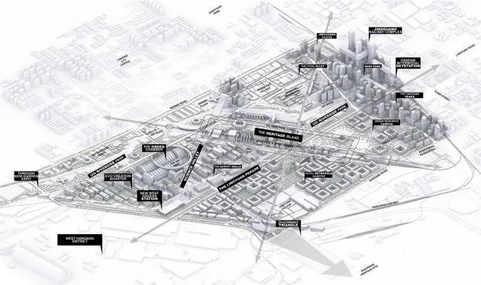 BIM Architecture | 'Industrial Heritage Transformation and Revitalization' - Handan Iron and Steel Area Proposal
