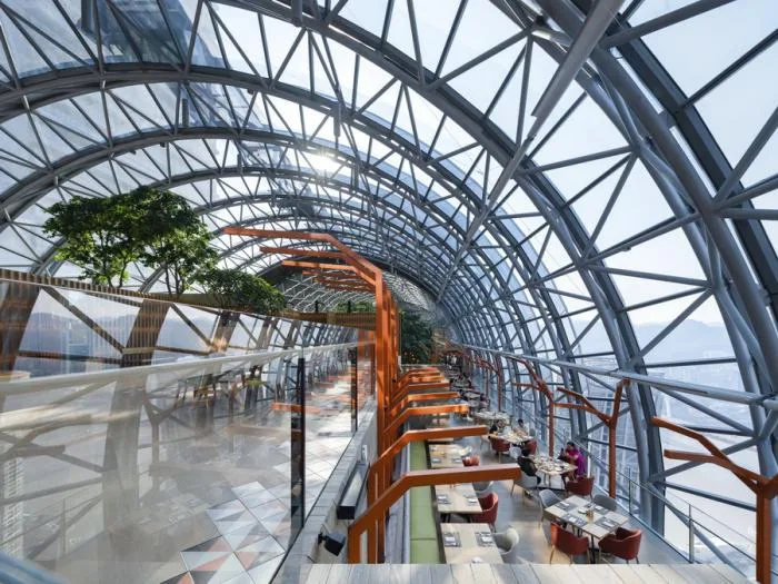 BIM Architecture | City Cover Level New Landmark - Chongqing Raffles/Safdi Architecture Firm