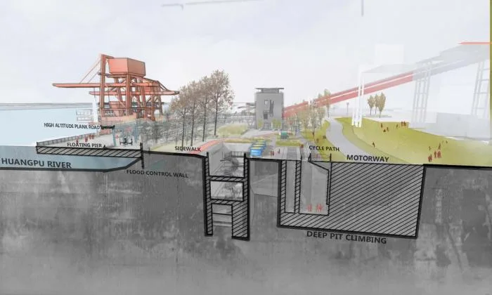 BIM Architecture | Shanghai Yangshupu Power Plant Ruins Park/Tongji Original Design Studio