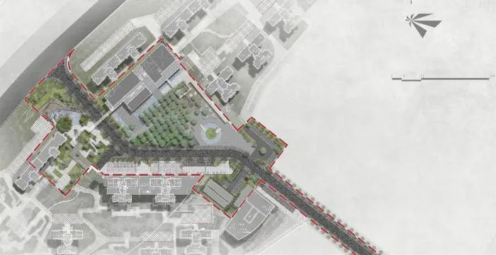 BIM Architecture | China Resources Xiyuan Yuefu Living Hall/Cube Design