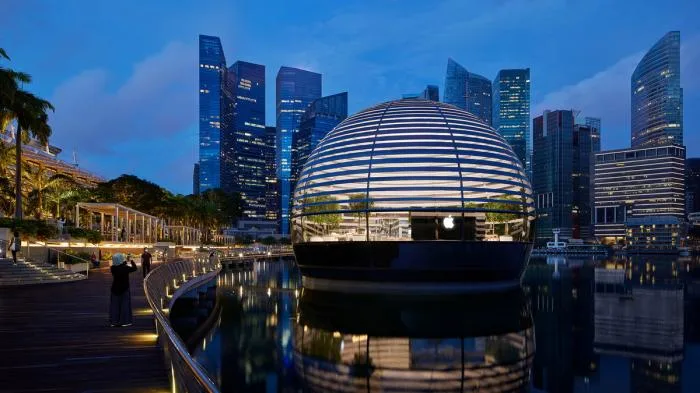 BIM Architecture | Apple Singapore Marina Bay Sands Flagship Store/Foster+Partners