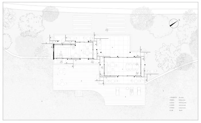 BIM Architecture | Xianghu Dingshan Island Station 'Screen Pavilion'/Planting Field Architecture