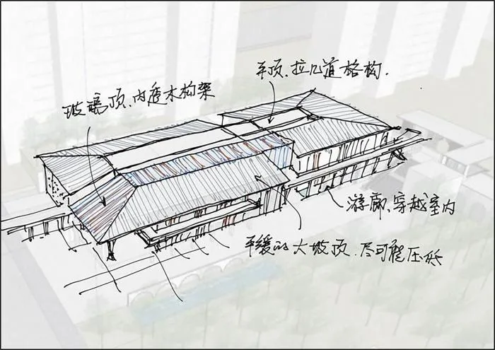 BIM Architecture | China Resources Xiyuan Yuefu Living Hall/Cube Design
