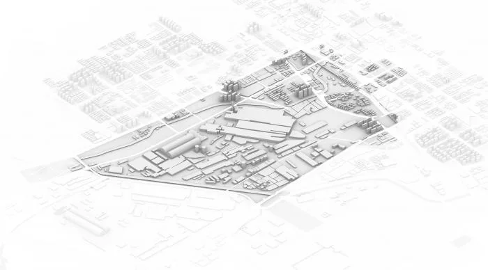 BIM Architecture | 'Industrial Heritage Transformation and Revitalization' - Handan Iron and Steel Area Proposal
