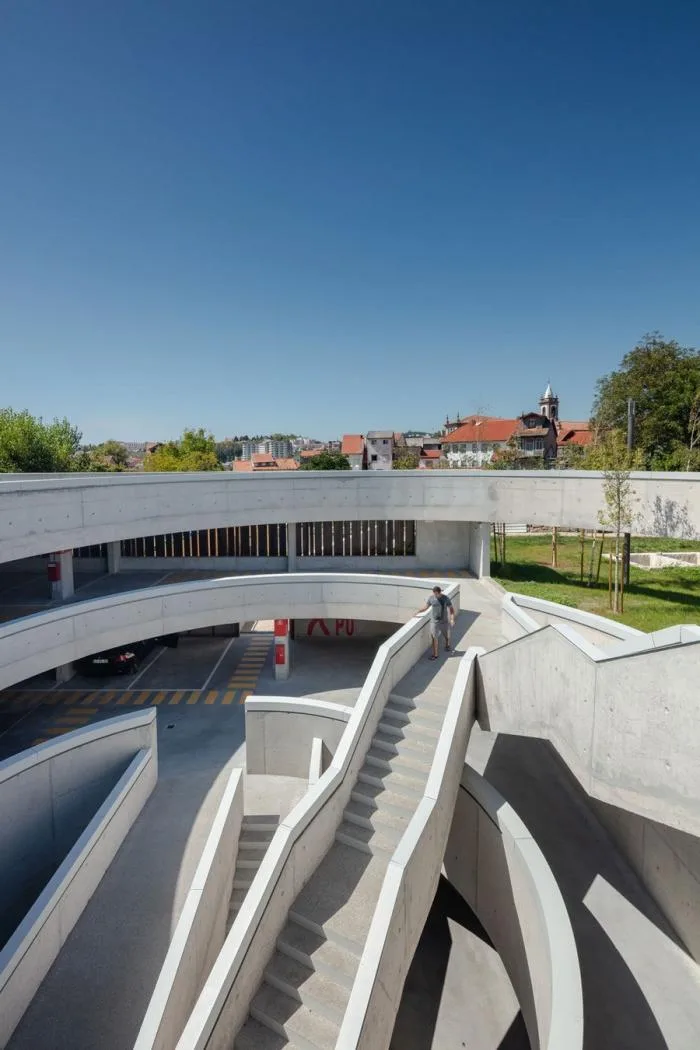 BIM Architecture | Rotating Underground 'Gyroscope': Car Park 'Caldeiroa'/Pitagoras Group