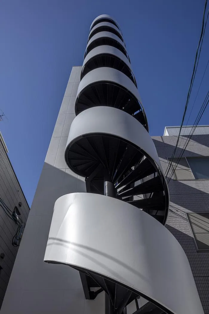 BIM Architecture | Hiroshima 'Spiral' Hotel, Challenging the Narrow Limit of a 35 ㎡ Venue/CAPD