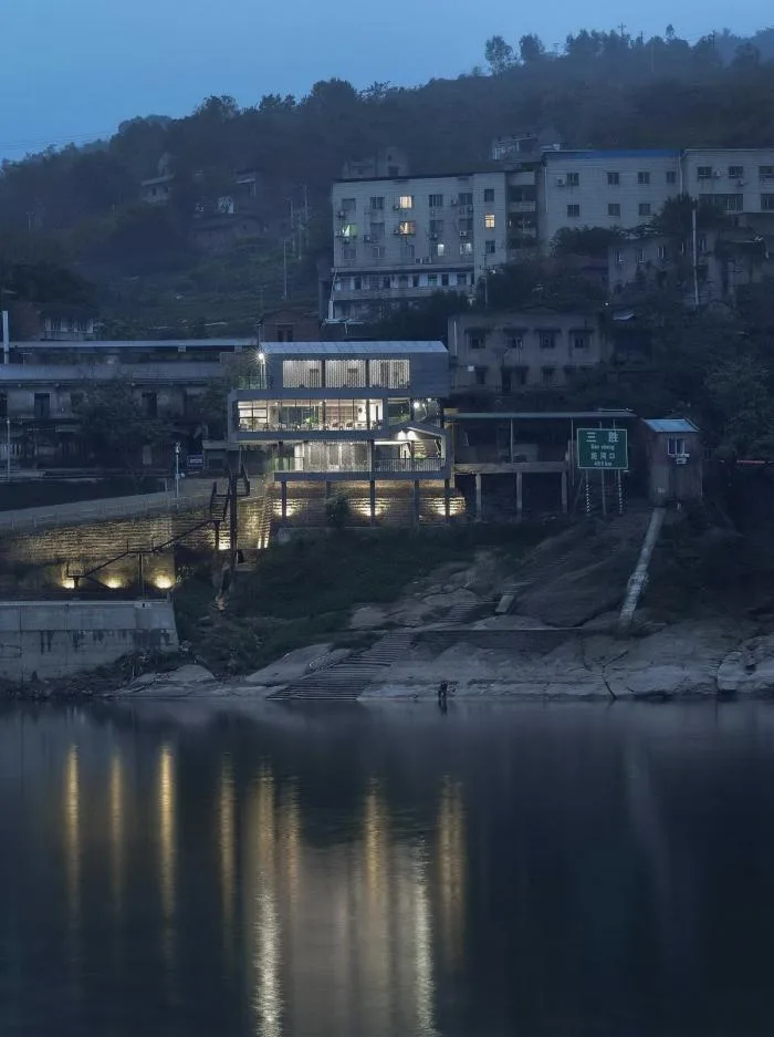 BIM Architecture | Lingjiang Yidu · Sansheng Chedu Service Station/Yueji Architectural Design Firm