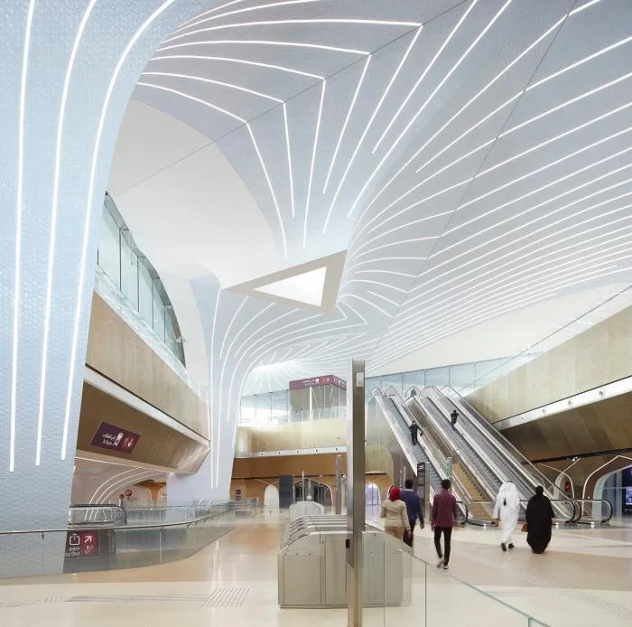 BIM Architecture | Qatar Autonomous Metro Station/UNStudio