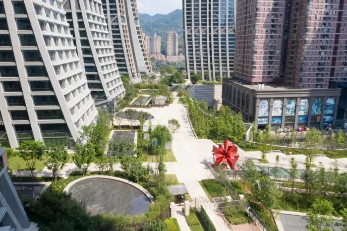 BIM Architecture | City Cover Level New Landmark - Chongqing Raffles/Safdi Architecture Firm