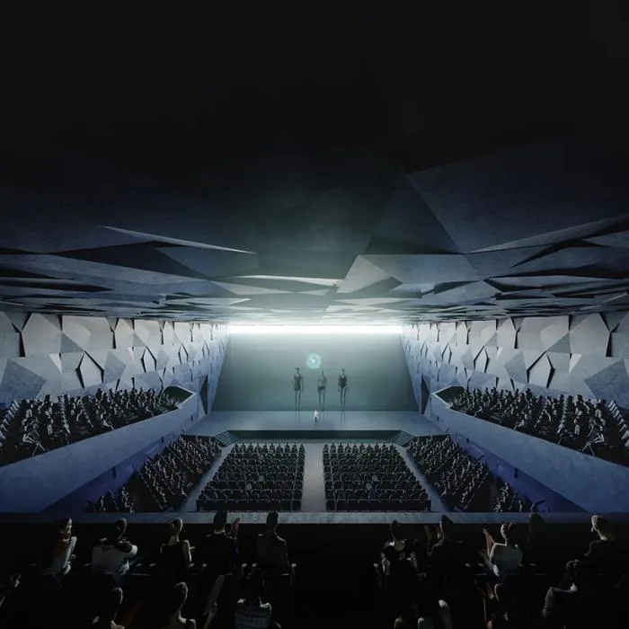 BIM Architecture | Floating White 'Lighthouse' in Space: Banja Luka Cultural Complex/Cosmos