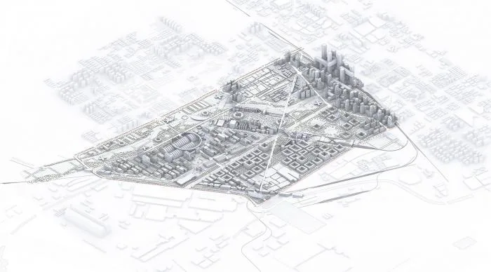 BIM Architecture | 'Industrial Heritage Transformation and Revitalization' - Handan Iron and Steel Area Proposal