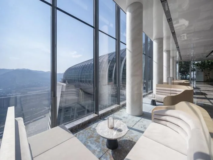 BIM Architecture | City Cover Level New Landmark - Chongqing Raffles/Safdi Architecture Firm