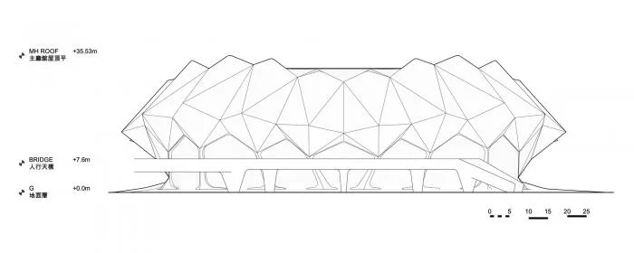 BIM Architecture | Inspired by Flowing Crystal Geometry - Taipei Music Center/RUR Architecture DPC