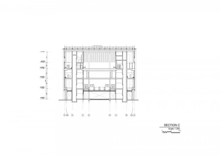 BIM Architecture | Thailand Ministry of Agriculture Golden Jubilee Museum, 'Fallen' Building/Plan Architect