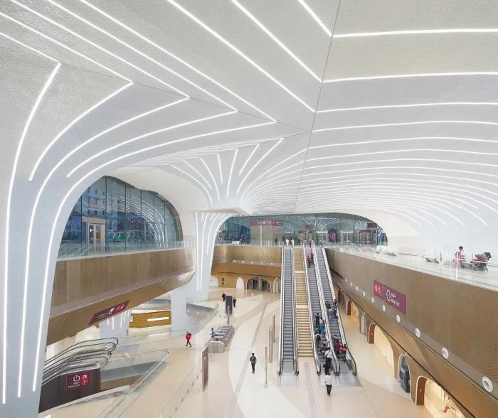 BIM Architecture | Qatar Autonomous Metro Station/UNStudio
