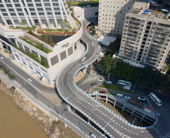 BIM Architecture | City Cover Level New Landmark - Chongqing Raffles/Safdi Architecture Firm