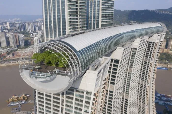 BIM Architecture | City Cover Level New Landmark - Chongqing Raffles/Safdi Architecture Firm