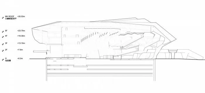 BIM Architecture | Inspired by Flowing Crystal Geometry - Taipei Music Center/RUR Architecture DPC