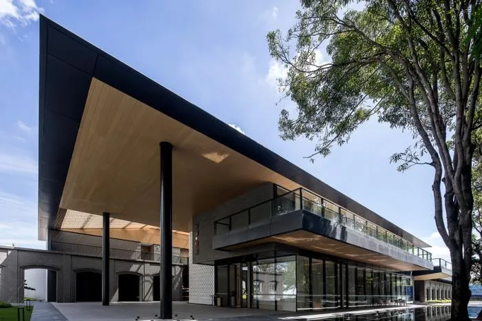BIM Architecture | China Resources Xiyuan Yuefu Living Hall/Cube Design