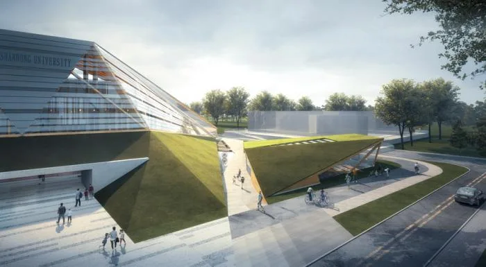 BIM Architecture | Shandong University Baotu Spring Campus Stadium Renovation Design Scheme/Tianjin University Architectural Design and Research Institute Design Third Institute