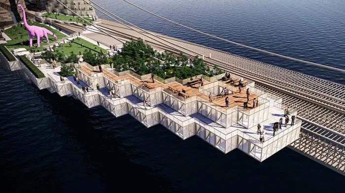 BIM Architecture | Brooklyn Cliff: Livable Bridges/Daniel Gillen