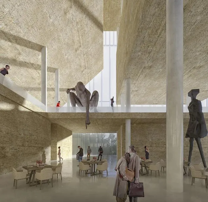 BIM Architecture | Floating White 'Lighthouse' in Space: Banja Luka Cultural Complex/Cosmos