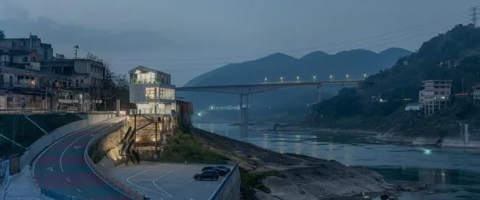 BIM Architecture | Lingjiang Yidu · Sansheng Chedu Service Station/Yueji Architectural Design Firm