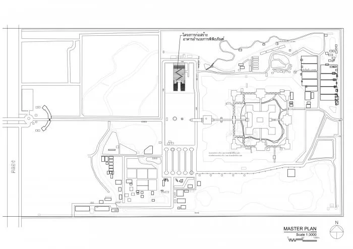 BIM Architecture | Thailand Ministry of Agriculture Golden Jubilee Museum, 'Fallen' Building/Plan Architect