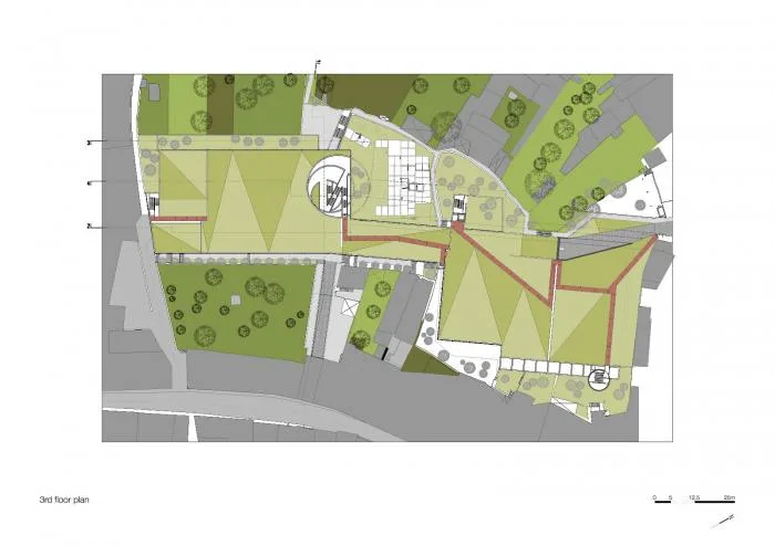 BIM Architecture | Rotating Underground 'Gyroscope': Car Park 'Caldeiroa'/Pitagoras Group