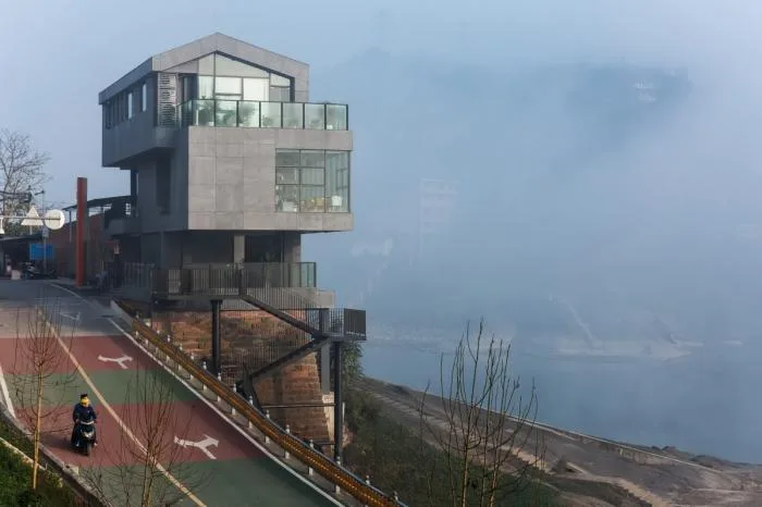 BIM Architecture | Lingjiang Yidu · Sansheng Chedu Service Station/Yueji Architectural Design Firm