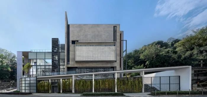 BIM Architecture | Misalignment biting, creating a cinema of light - Che Gong Temple Sports Center/Architectural Services Department